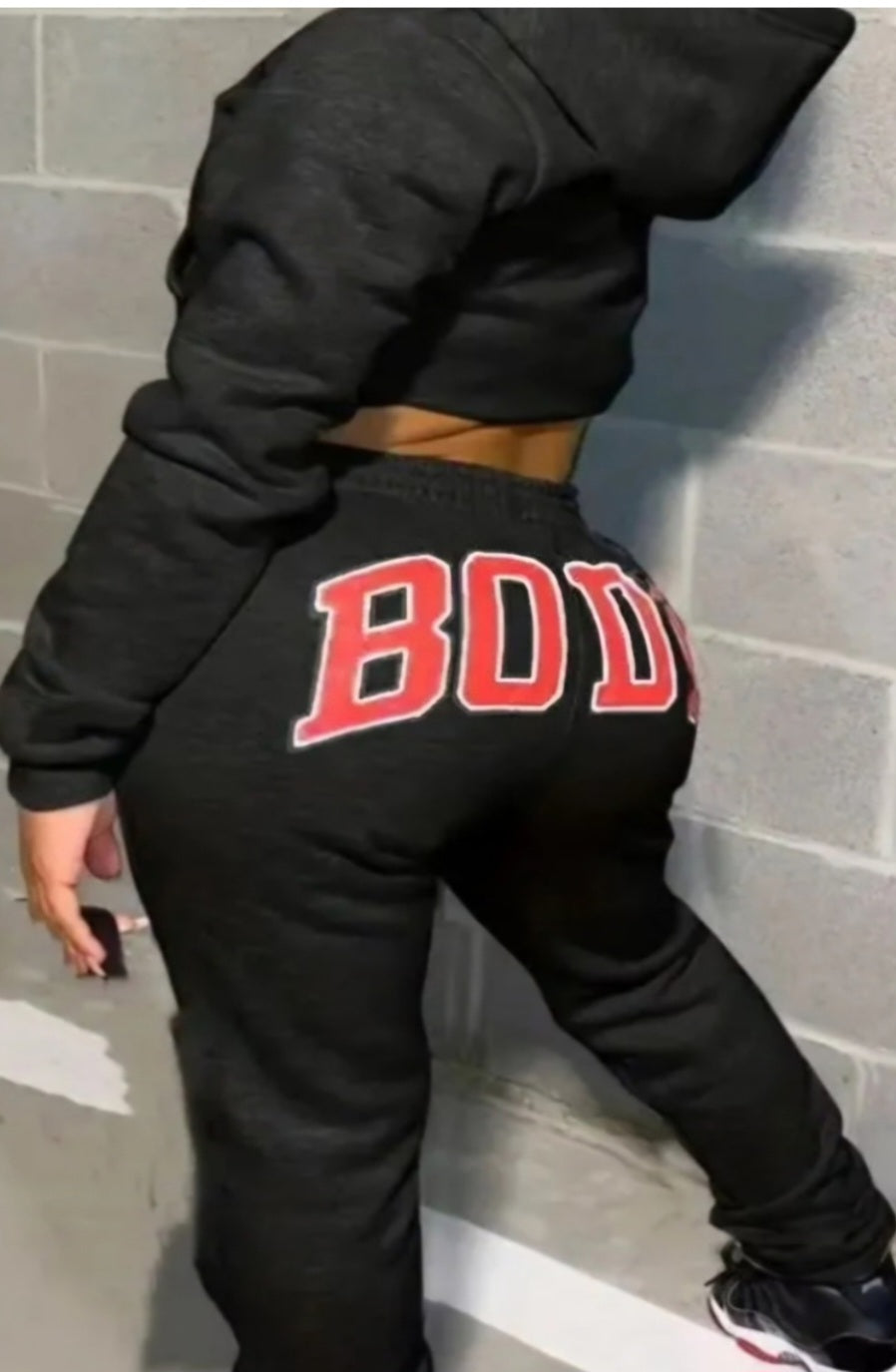 Tracksuit Set Fleece Hoodie Jogger