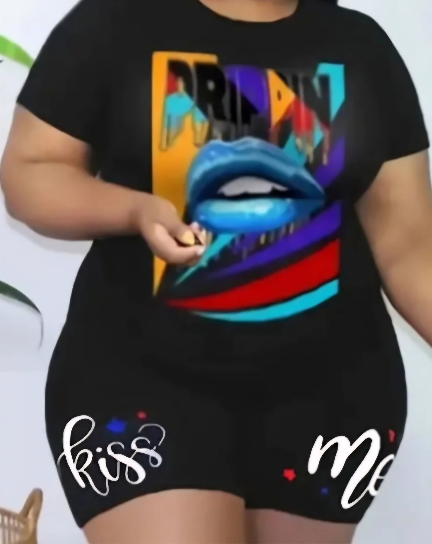 Kiss The Drip Short Set