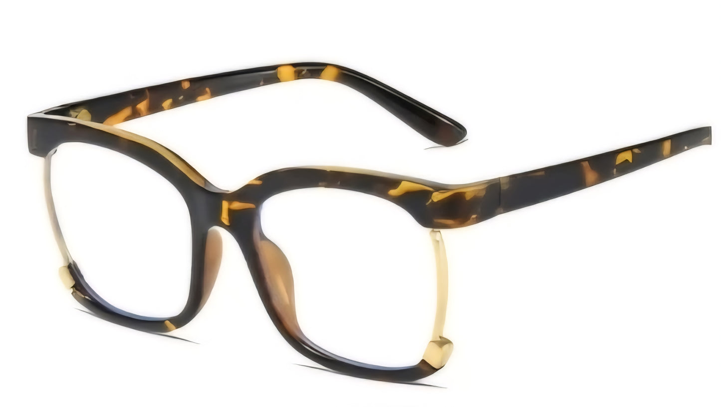 Partial Frameless Fashion Glasses **Not Prescription**