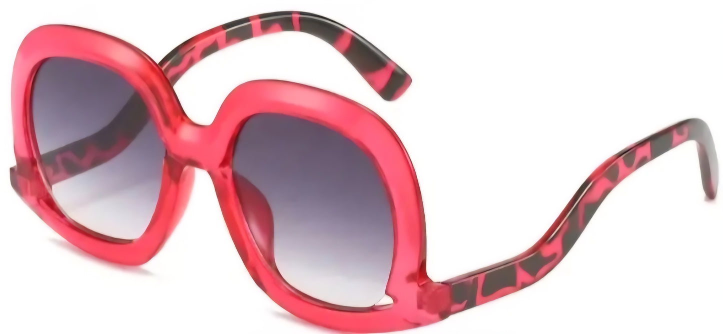 Reto Style Sunglasses Bottom Ear Piece