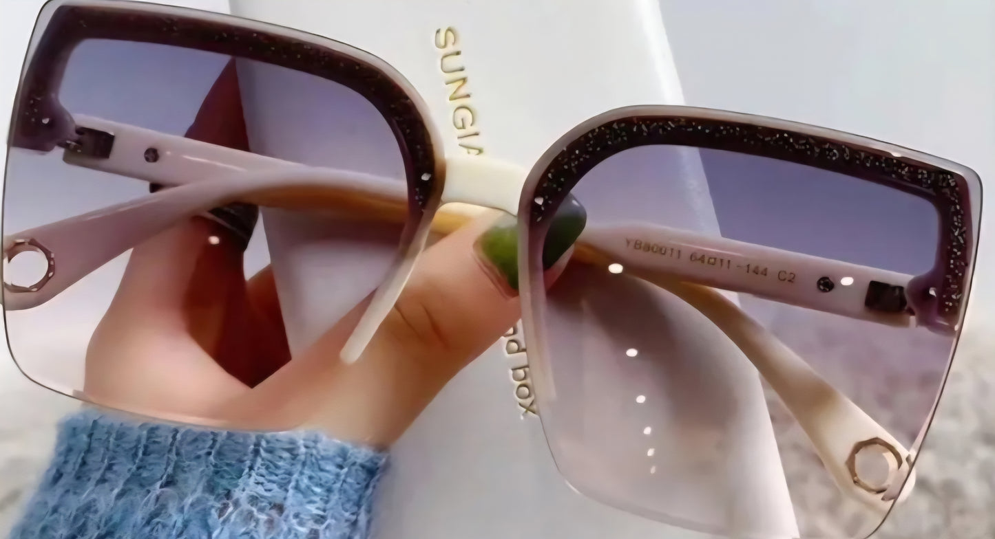 Large Framed Sunglasses