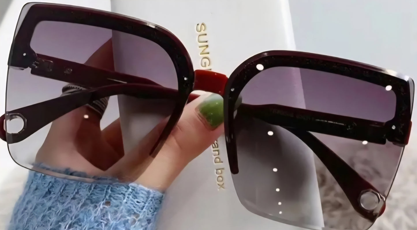 Large Framed Sunglasses