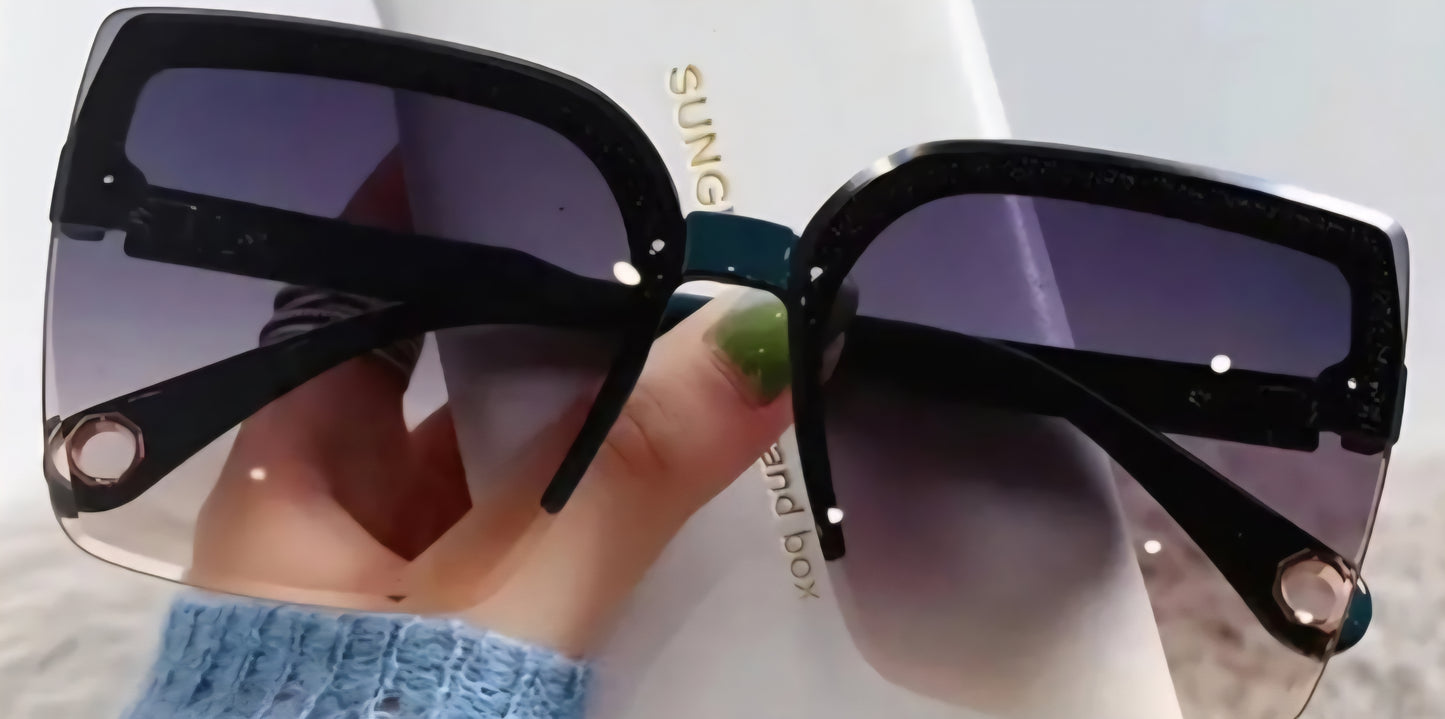 Large Framed Sunglasses