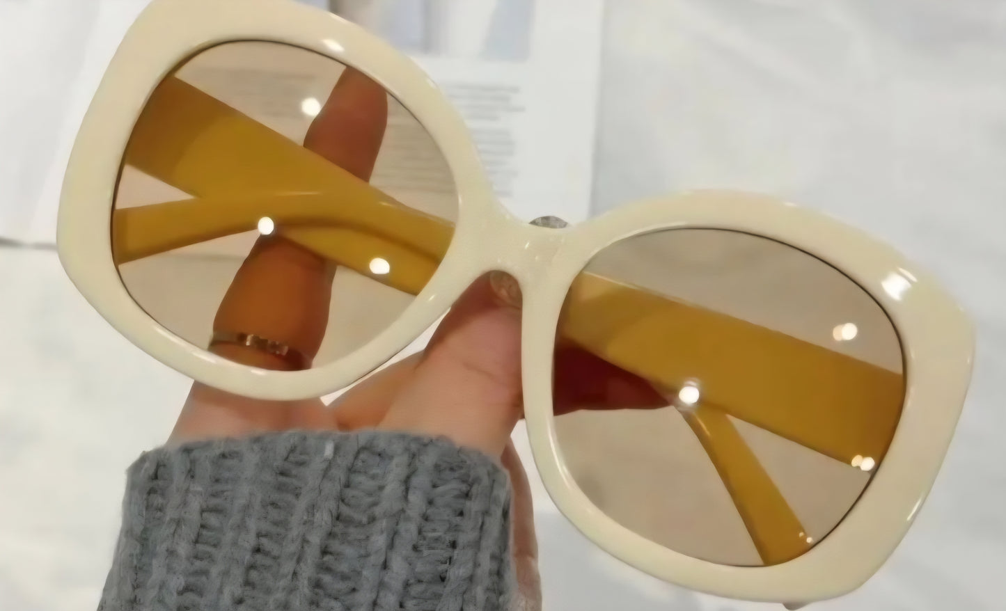 Round Oversized Sunglasses