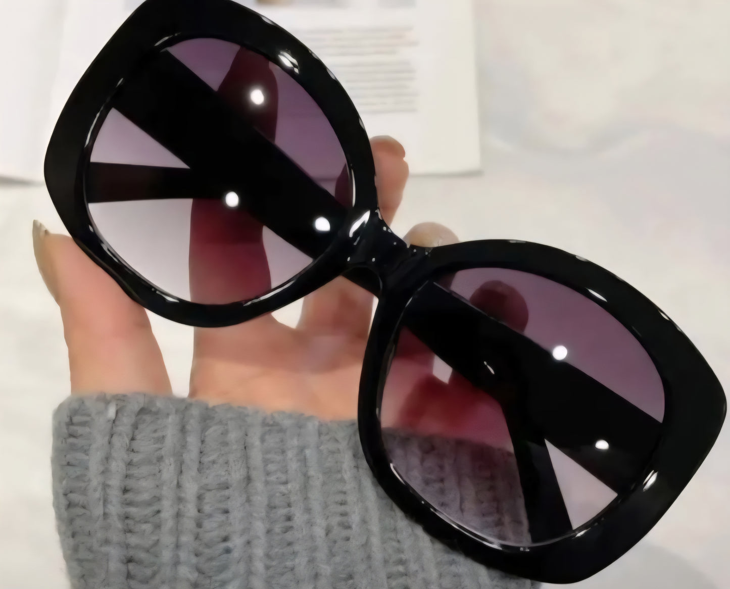 Round Oversized Sunglasses