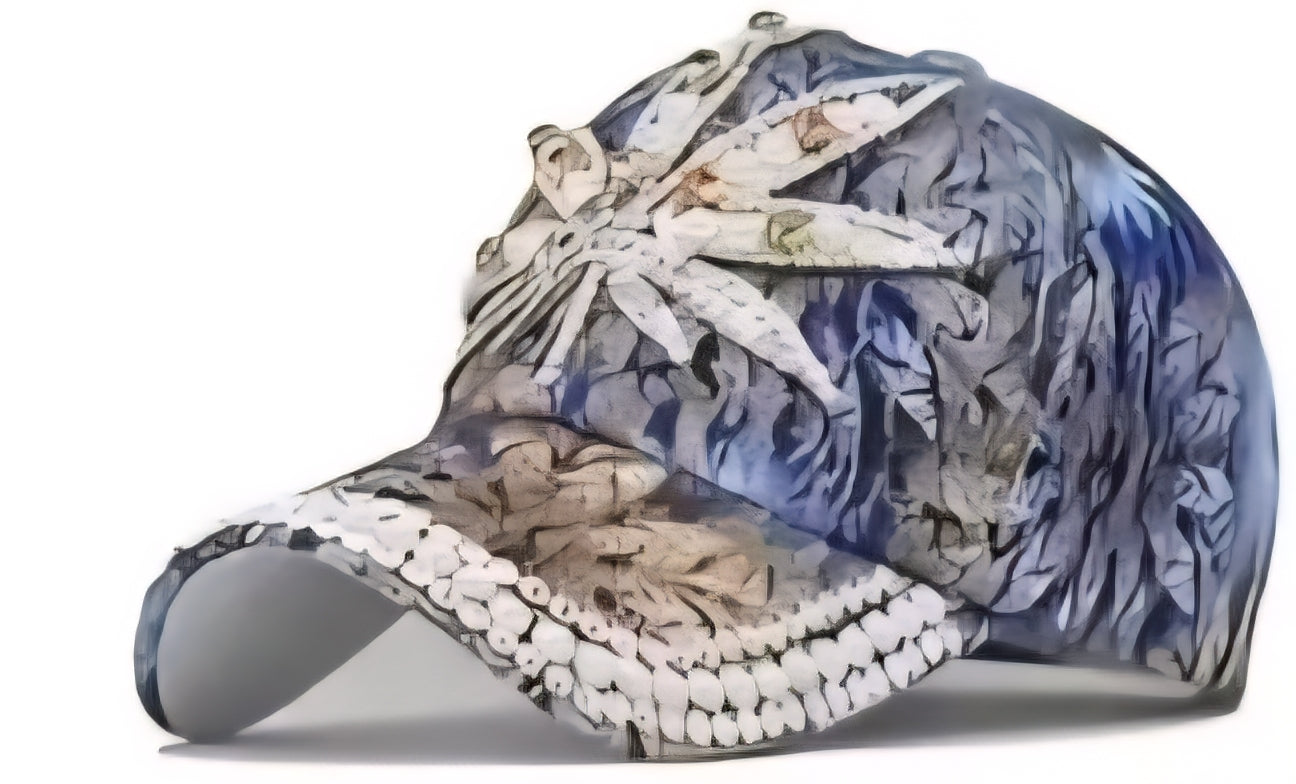 Baked Rhinestone Hat