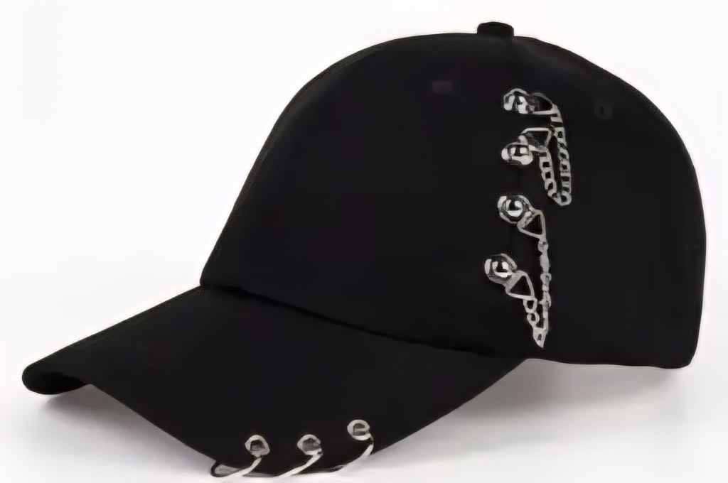 Hoop & Chain Baseball Cap