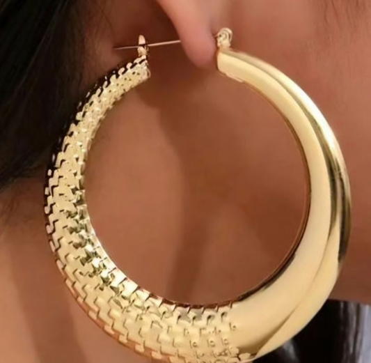 Gold Hoop Earrings