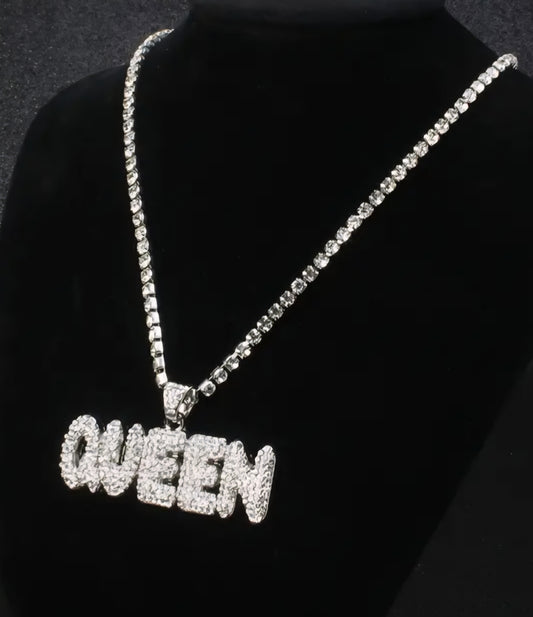 QUEEN Pendant Necklace