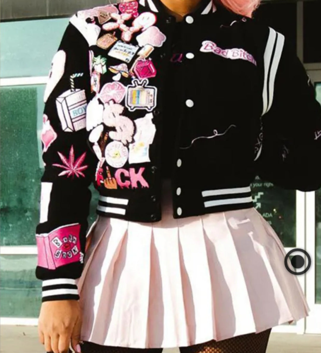Slick Mouth Soft Jacket *Run Small* Print No Patches*