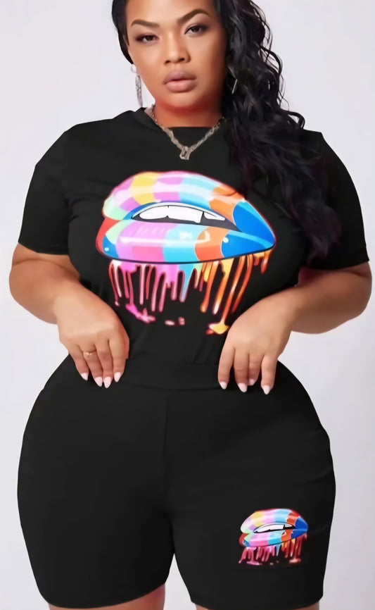 Catch The Paint Short Set