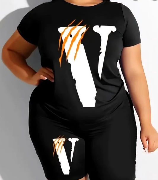 V-Style Short Set