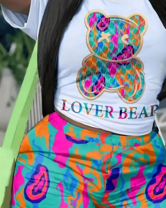 Come Hug Me 2PC Short Set