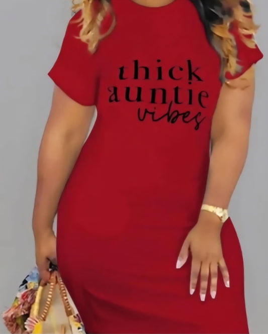 That's Auntie T-Shirt Dress