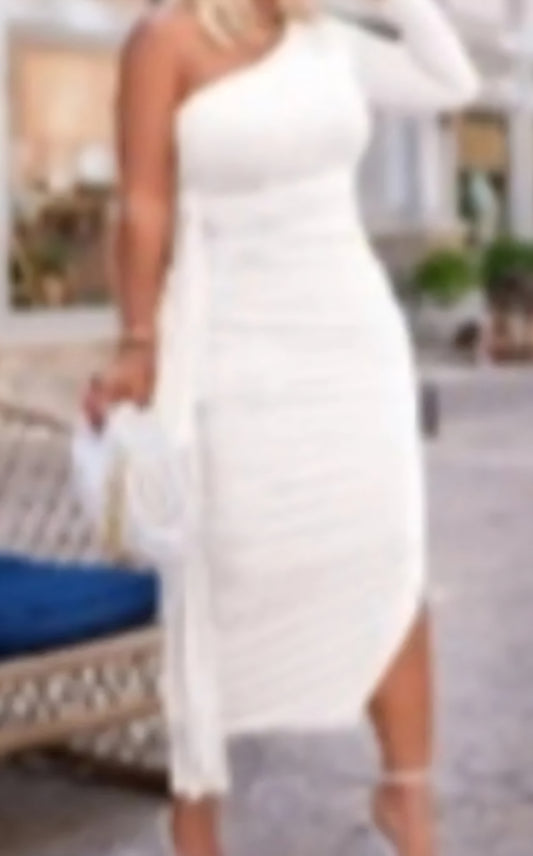 Girl What Ruffle Dress