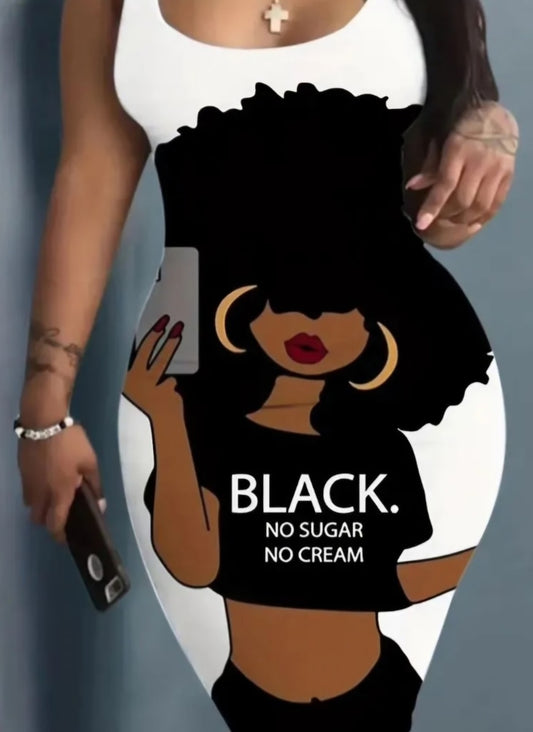 Afro No Sugar Dress
