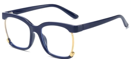 Partial Frameless Fashion Glasses **Not Prescription**