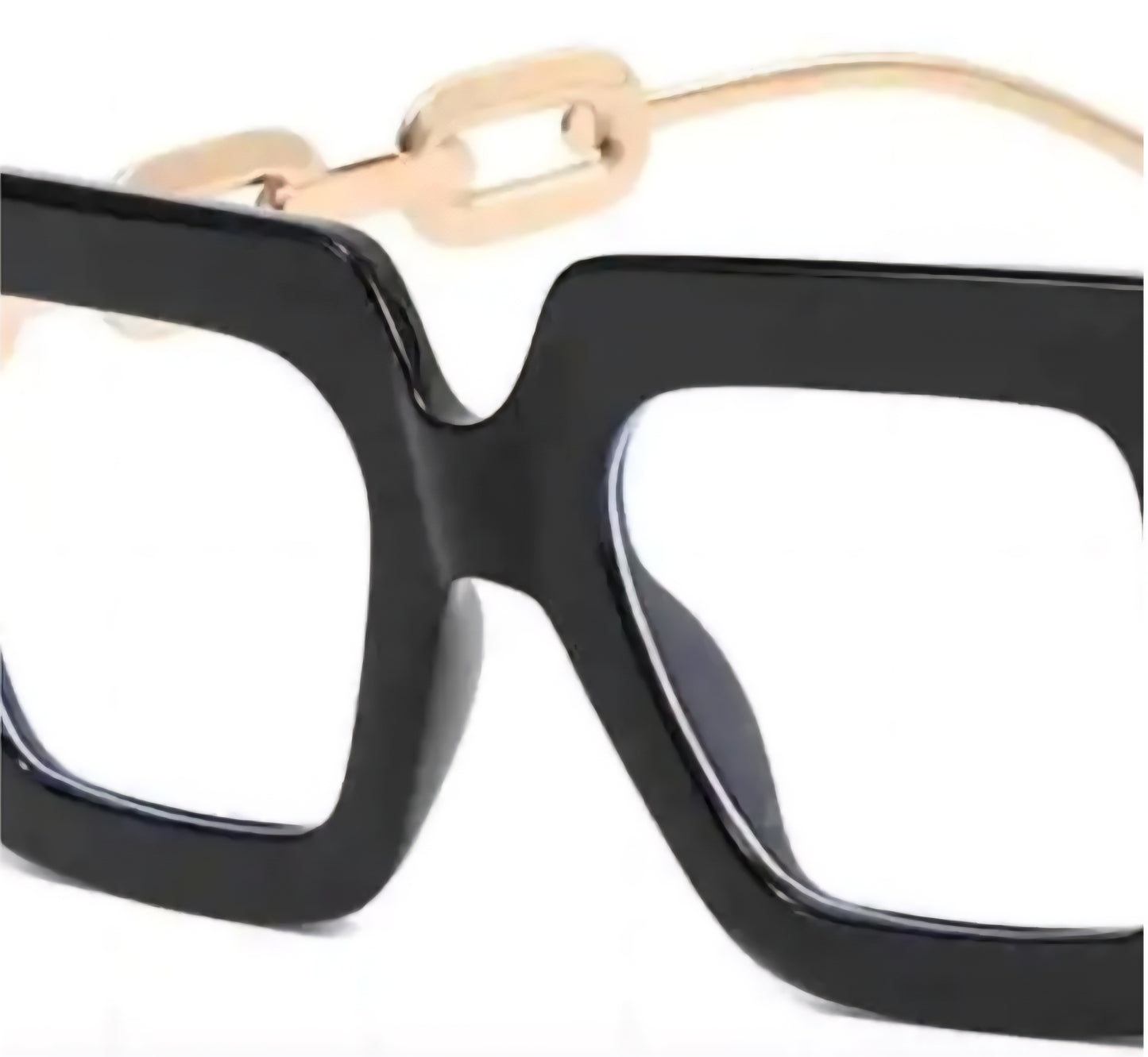 Fashion Chain Ear Piece Glasses ** Not Prescription**