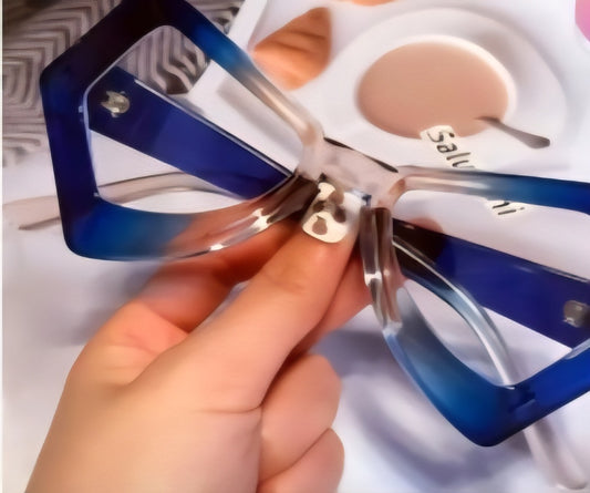 Bow Shaped Glasses  **Not Prescription**