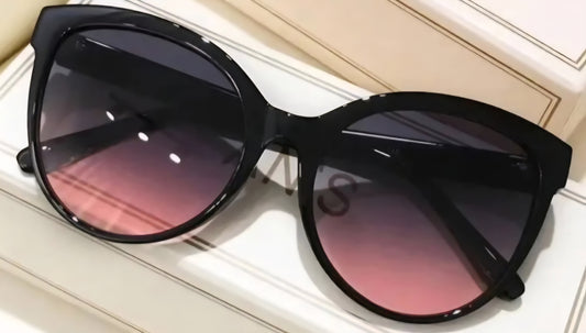 Round Gradient Lens Sunglasses
