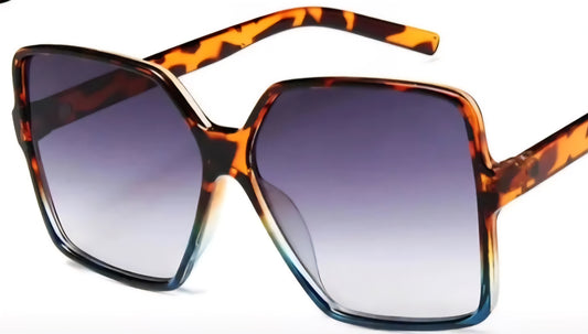 Thin Framed Square Sunglasses