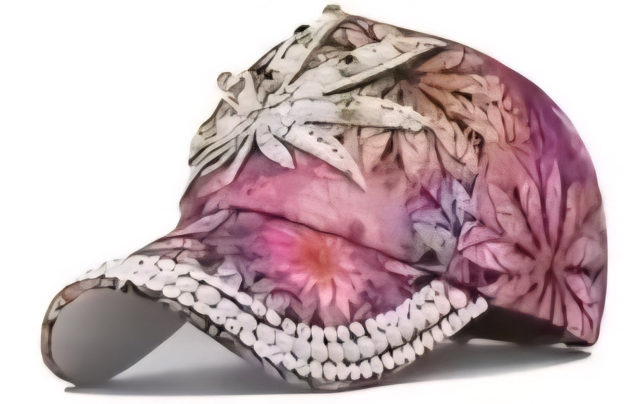 Baked Rhinestone Hat