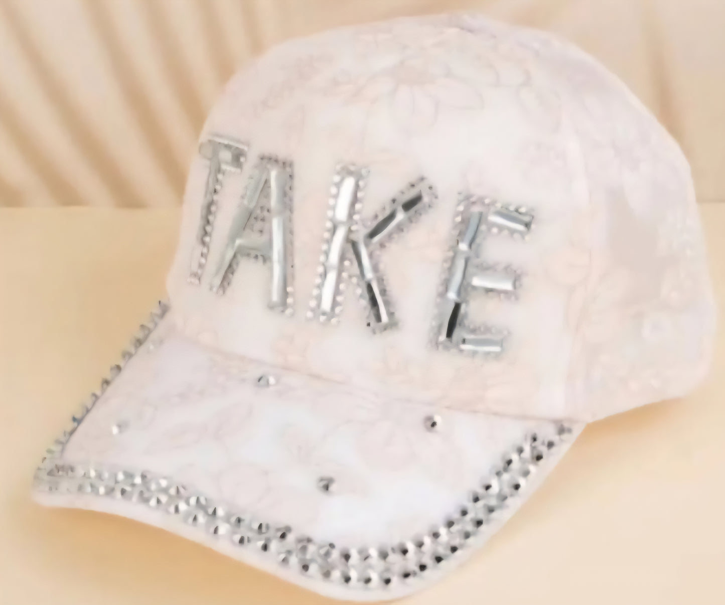 Flower Rhinestone Hat