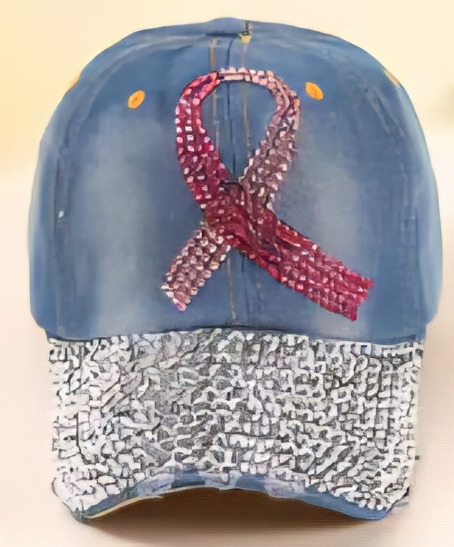 There Is Hope Breast Cancer Baseball Hat