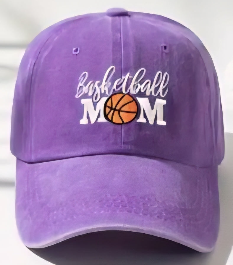 Basketball MOM Retro Washed & Distressed