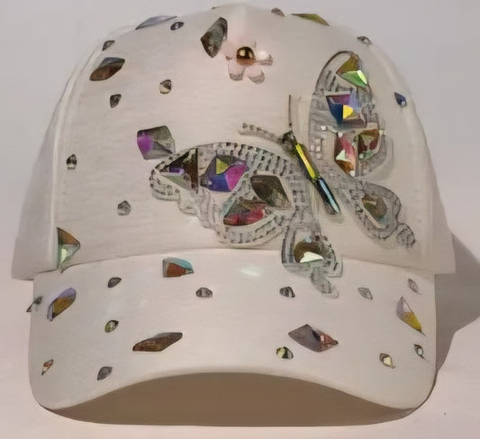 Argyle Butterfly Baseball Cap