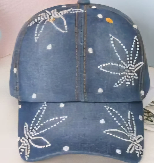 Maple Rhinestone Baseball Cap