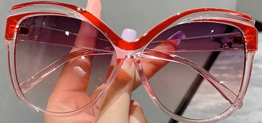 Large Frame Butterfly Frame  Glasses