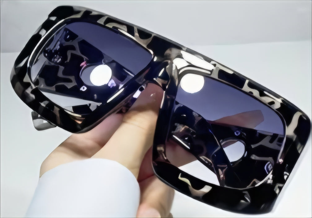 Oversized Square Retro Sunglasses