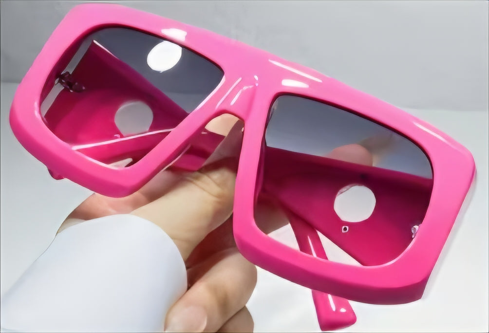 Oversized Square Retro Sunglasses