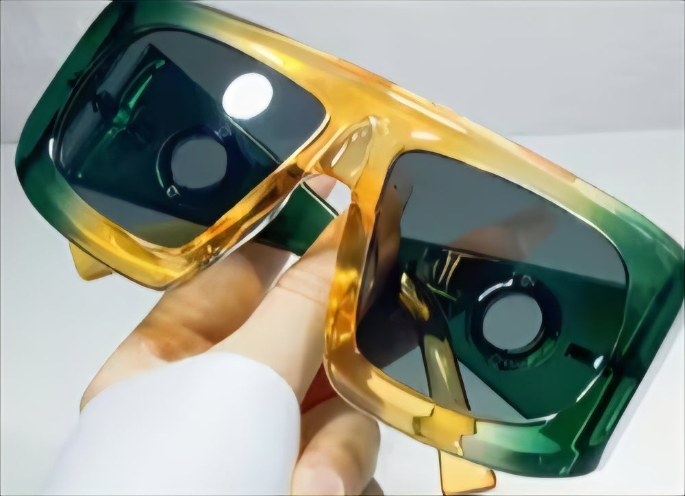 Oversized Square Retro Sunglasses