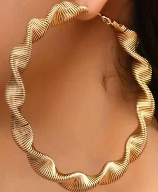 Wire Twisted Earrings