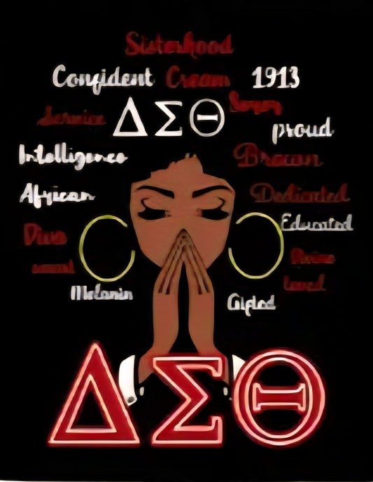 Female Sorority Flannel Blanket Baseball Cap Bundle